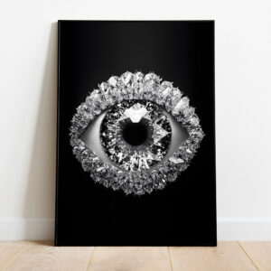 diamond eye framed poster