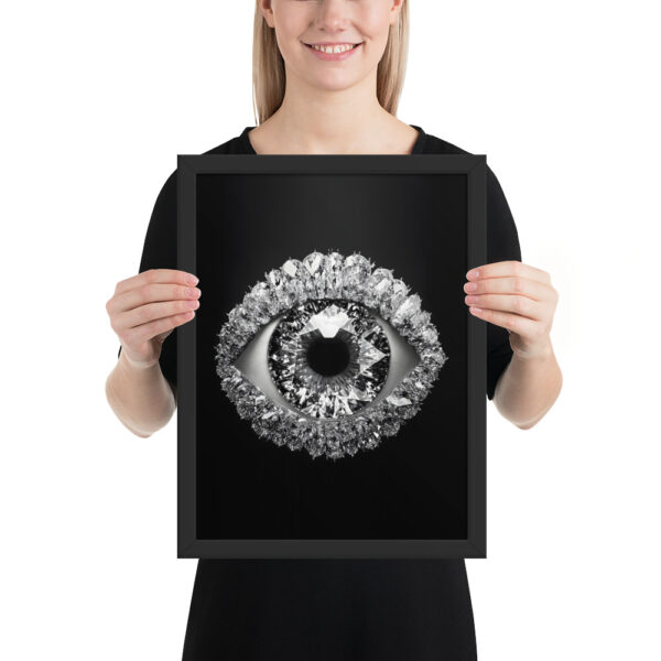 Diamond Eye - Framed Poster - Image 2