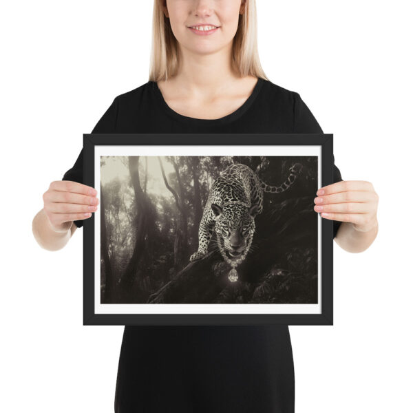 Jaguar Power - Framed Poster - Image 3