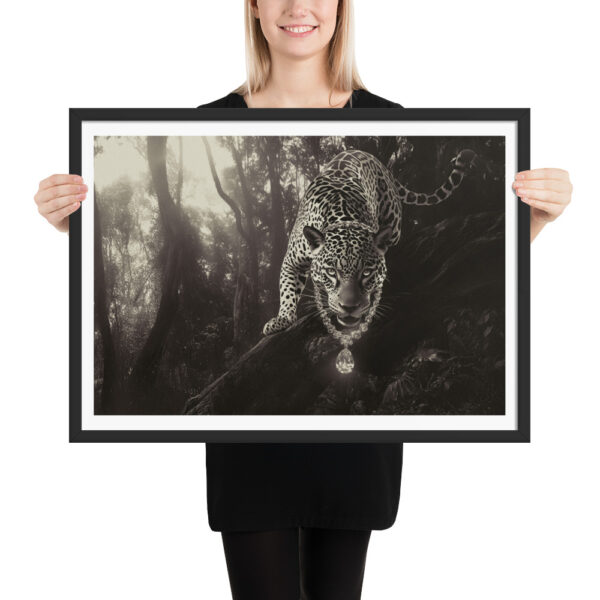 Jaguar Power - Framed Poster - Image 4