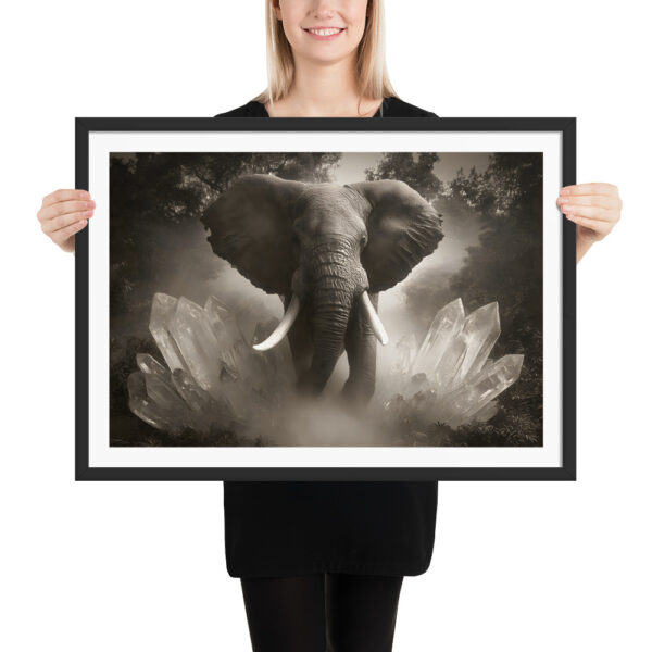 The Elephant Path - Framed Poster - Image 2