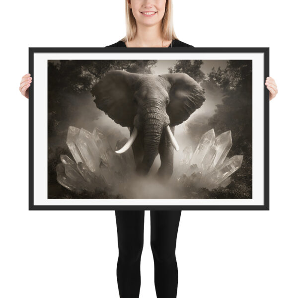 The Elephant Path - Framed Poster - Image 3