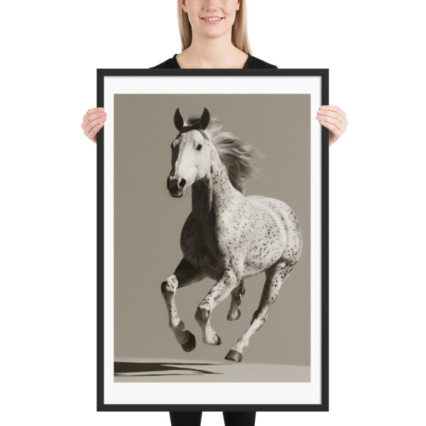 Galloping Horse - Framed Poster - Image 4