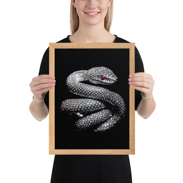 Snake Loop - Framed Poster - Image 4