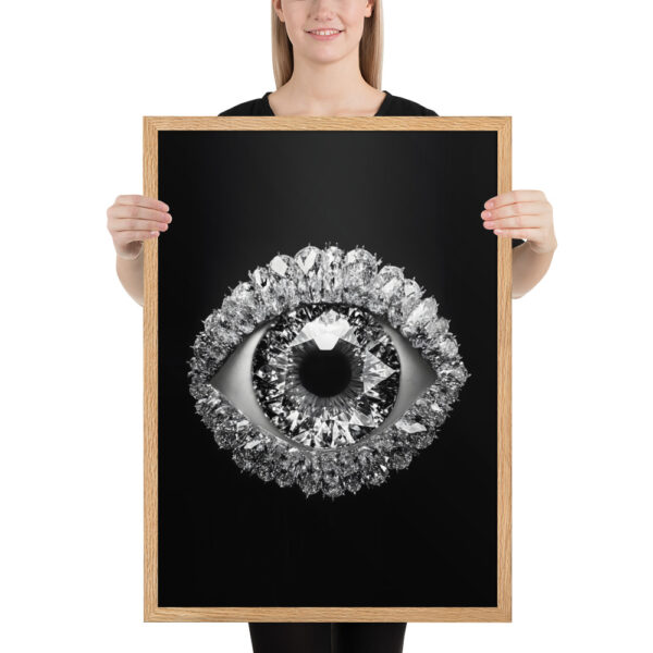 Diamond Eye - Framed Poster - Image 5