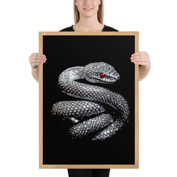 Snake Loop - Framed Poster - Image 5