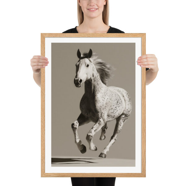 Galloping Horse - Framed Poster - Image 6