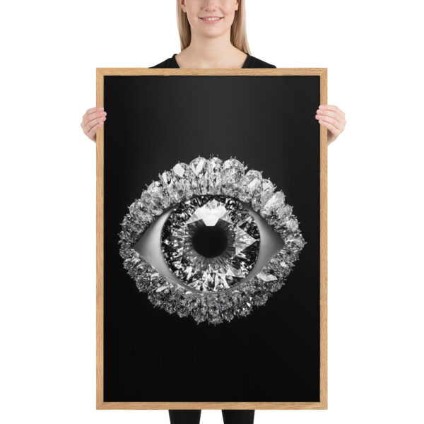 Diamond Eye - Framed Poster - Image 6