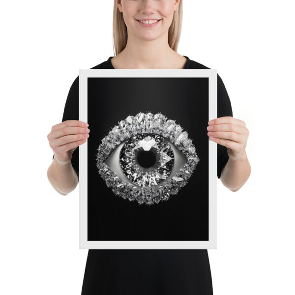 Diamond Eye - Framed Poster - Image 7