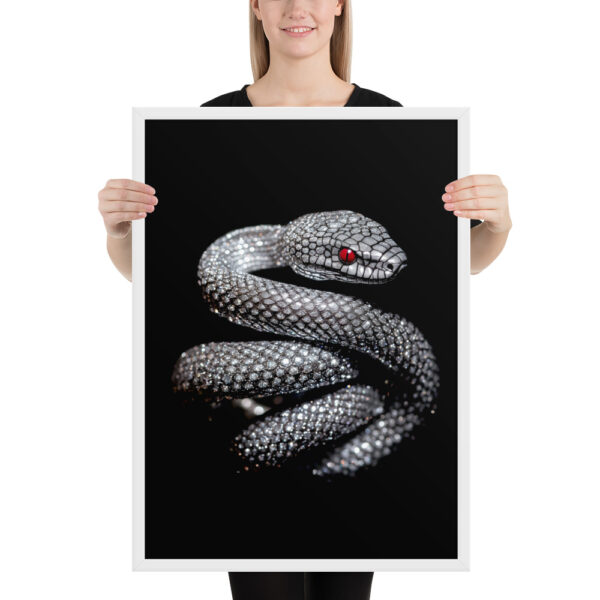Snake Loop - Framed Poster - Image 8