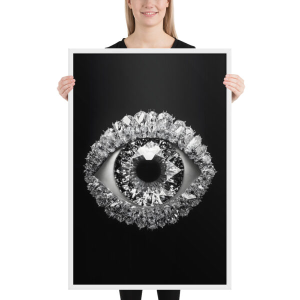 Diamond Eye - Framed Poster - Image 9