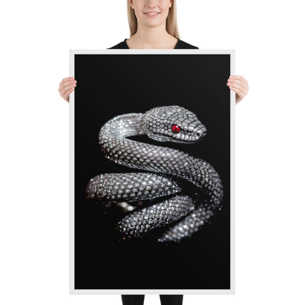 Snake Loop - Framed Poster - Image 9