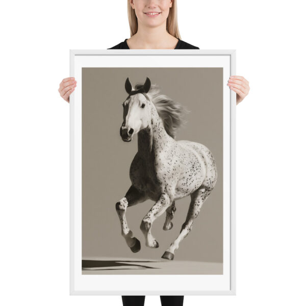 Galloping Horse - Framed Poster - Image 9
