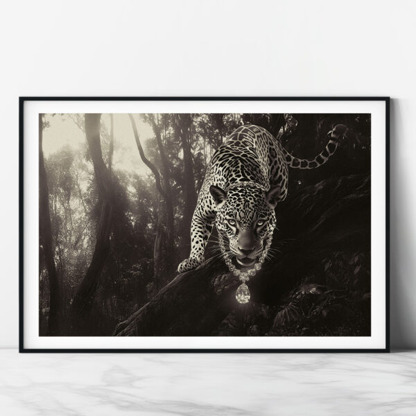 jaguar power wall art