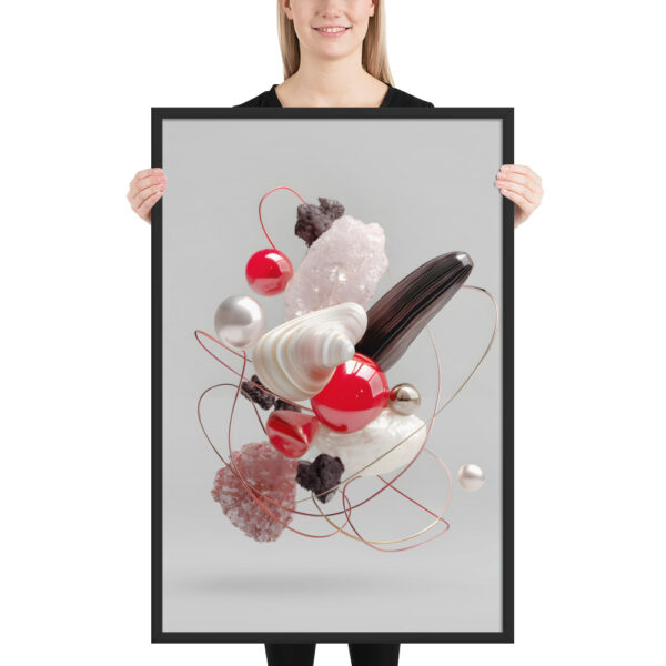 Red Spark - Framed Poster - Image 3