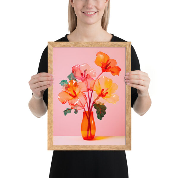 These Are Hibiscus - Framed Poster - Image 4