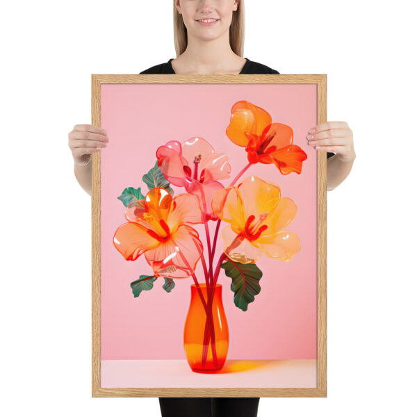 These Are Hibiscus - Framed Poster - Image 5