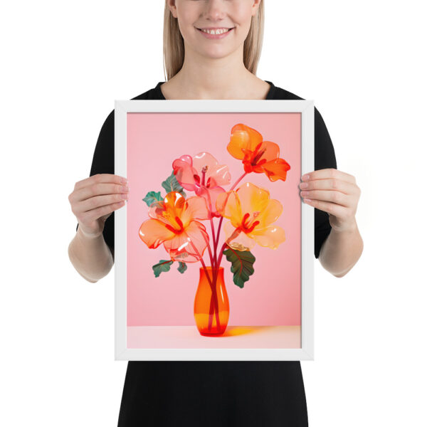 These Are Hibiscus - Framed Poster - Image 7