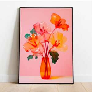 hibiscus framed poster