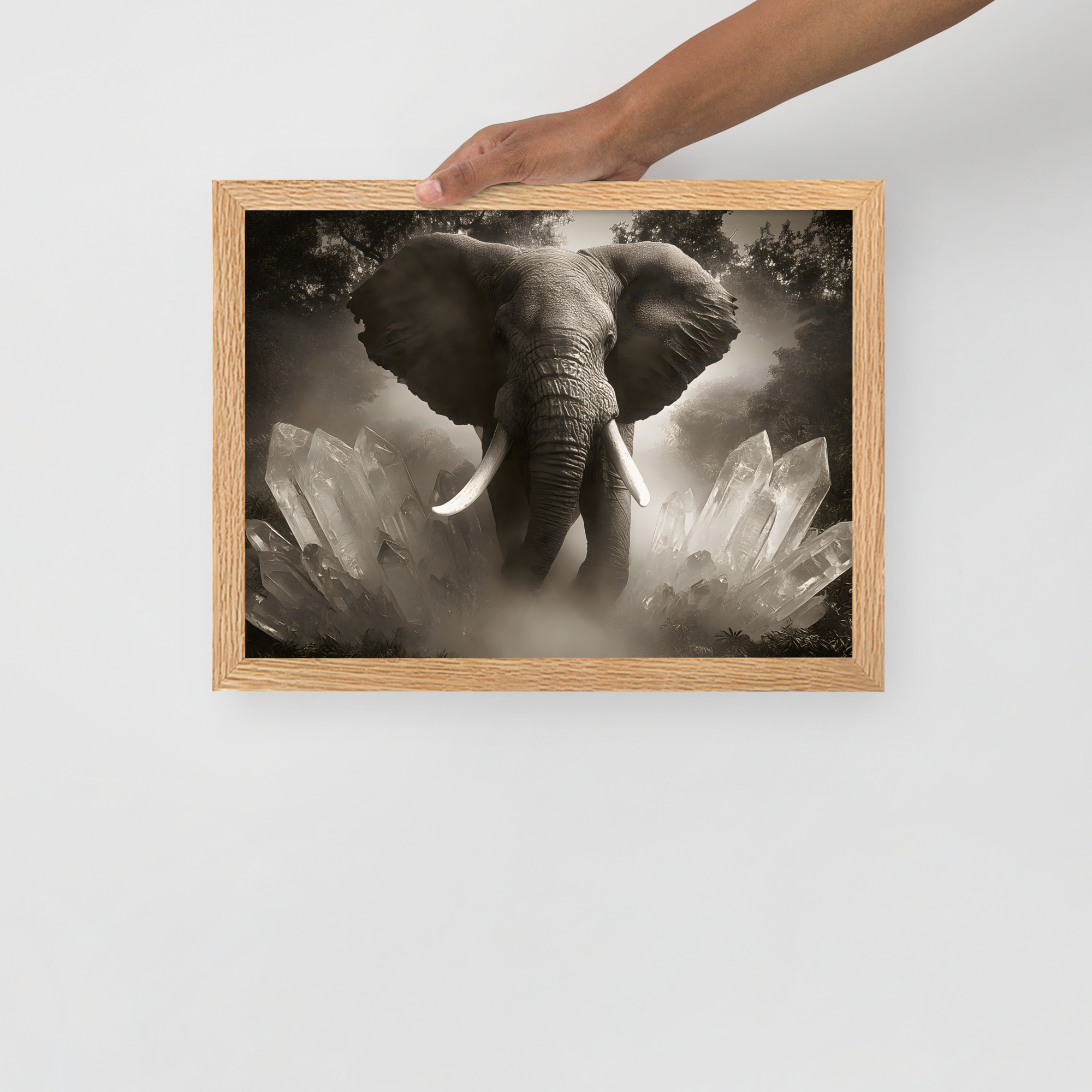 The Elephant Path - Framed Print - Imagen 5