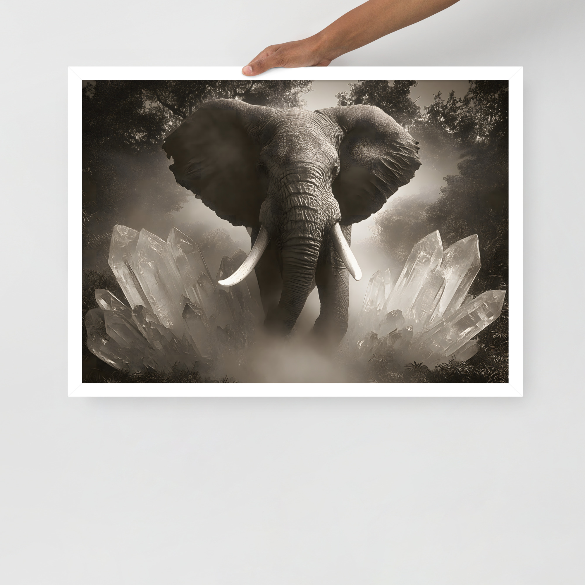 The Elephant Path - Framed Print - Imagen 9