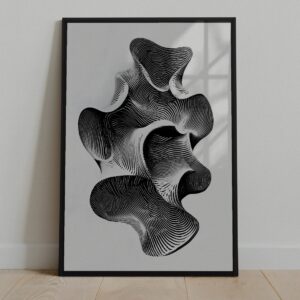 shape of an instant framed print