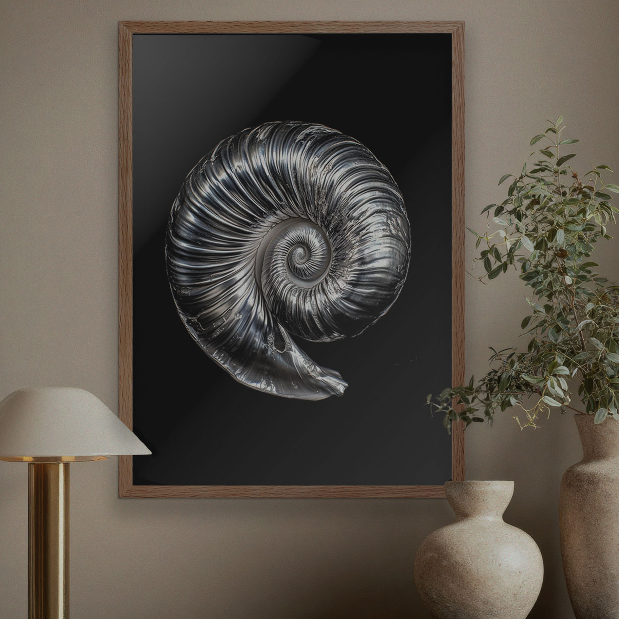 spiral wall art
