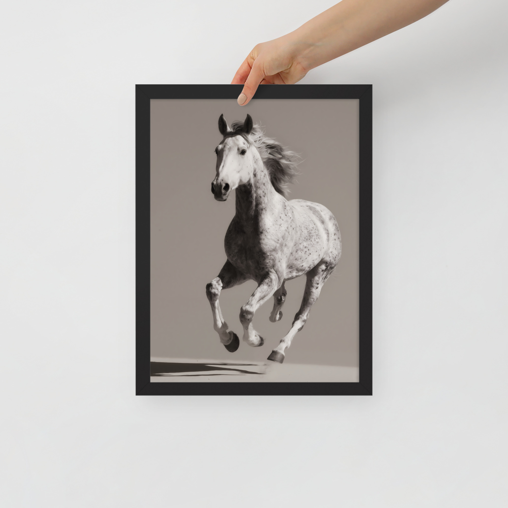 Galloping Horse - Framed Print - Imagen 4