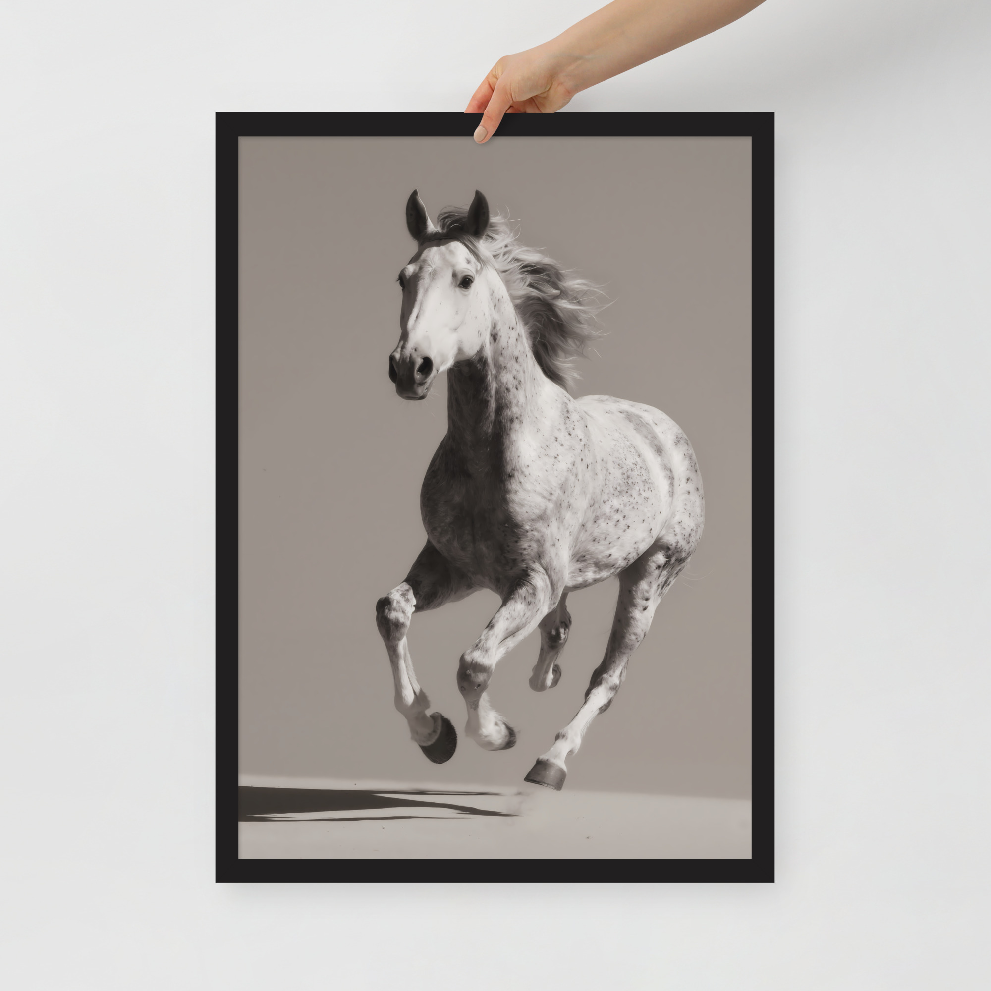 Galloping Horse - Framed Print - Imagen 5