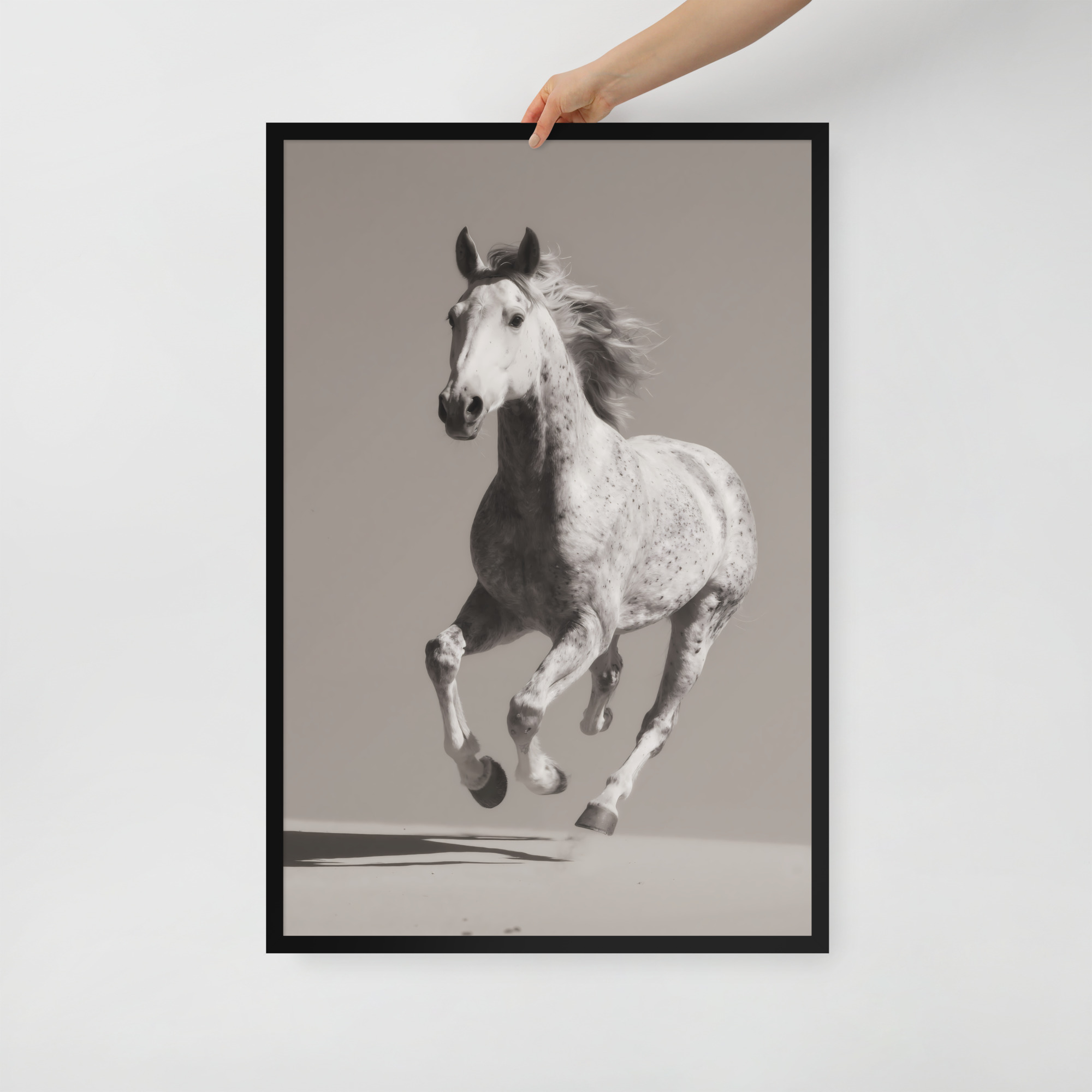Galloping Horse - Framed Print - Imagen 3