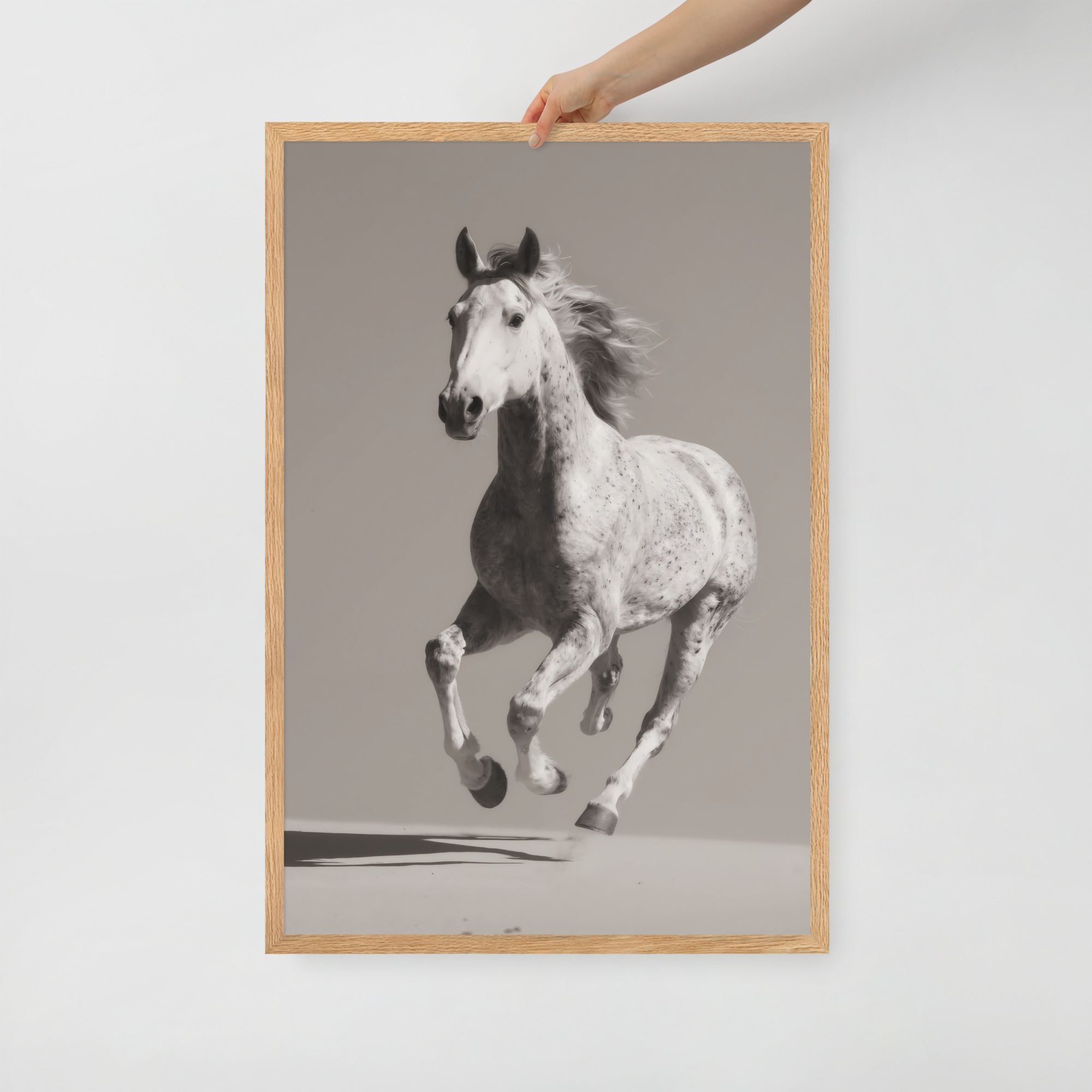 Galloping Horse - Framed Print - Imagen 8