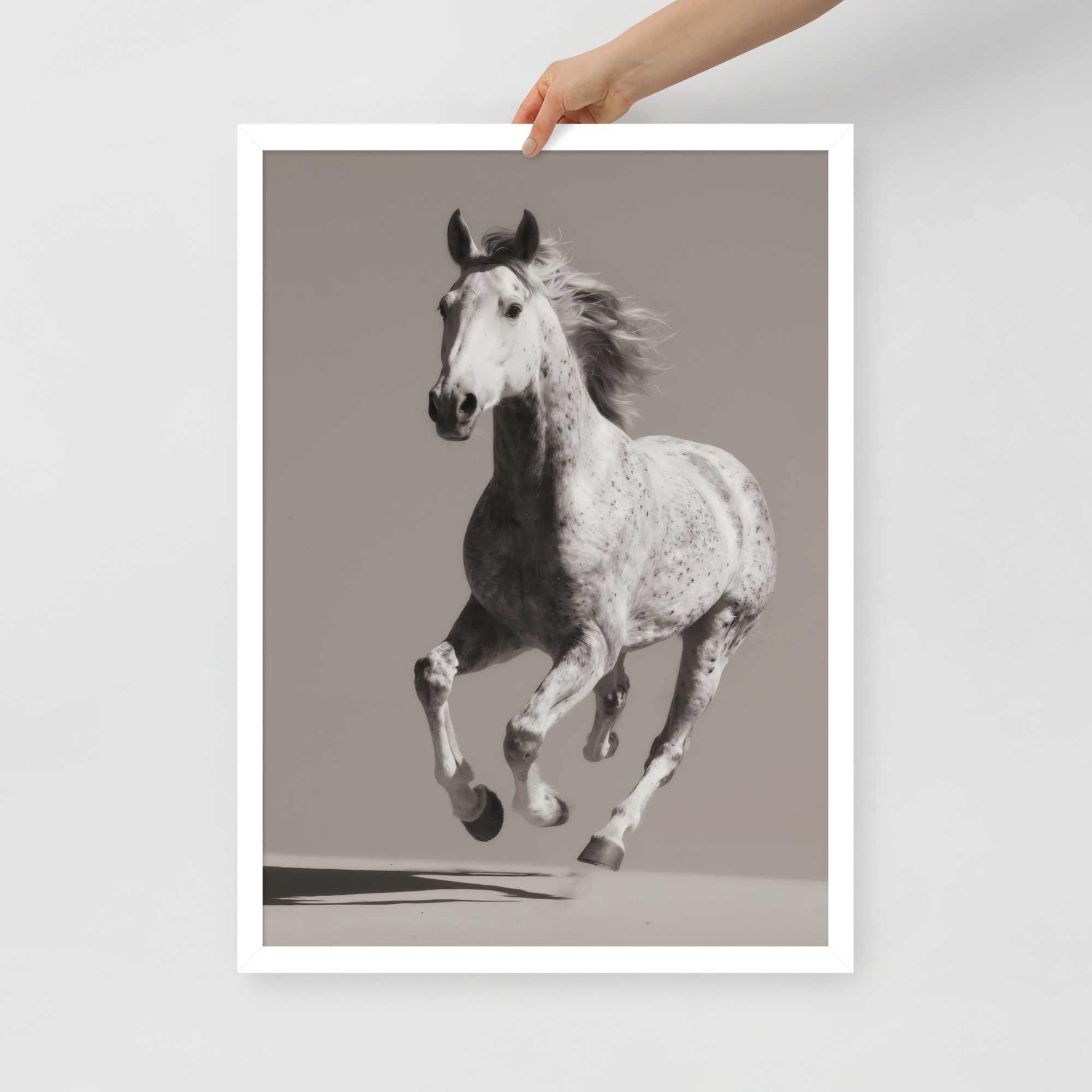 Galloping Horse - Framed Print - Imagen 10
