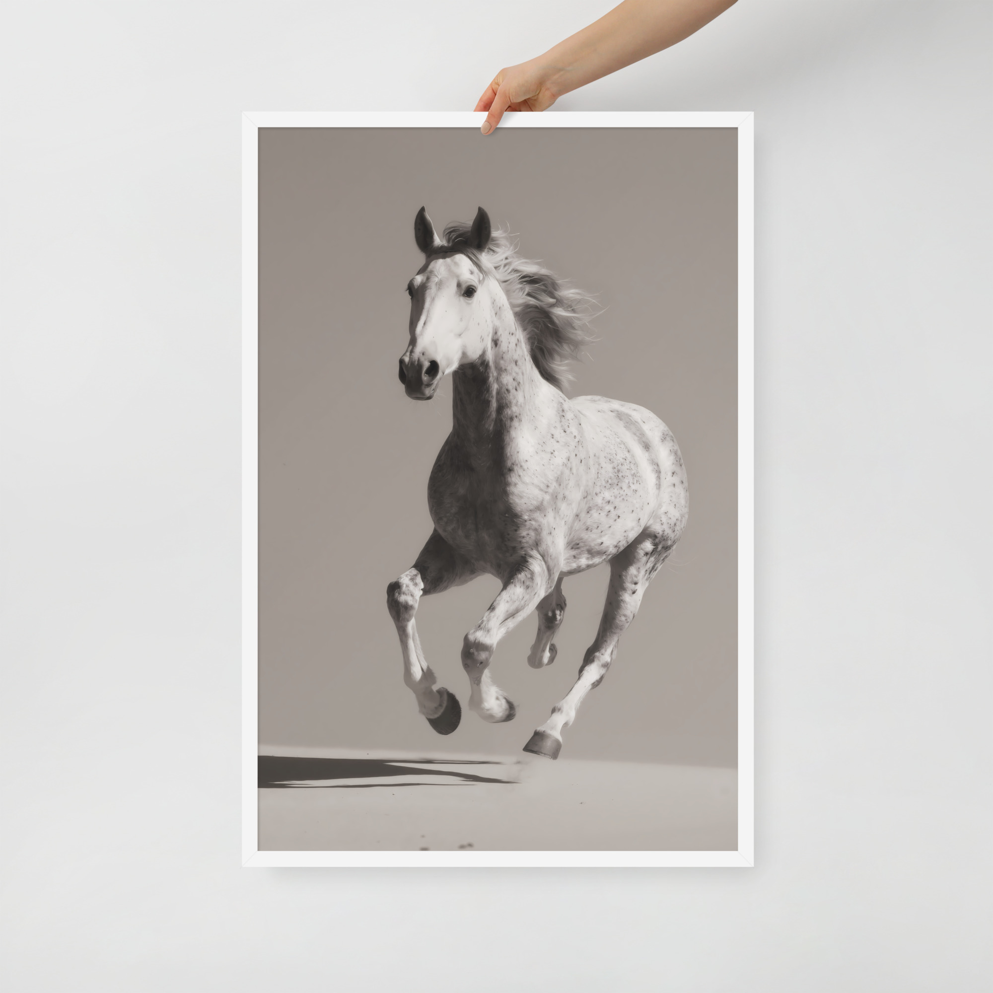 Galloping Horse - Framed Print - Imagen 11